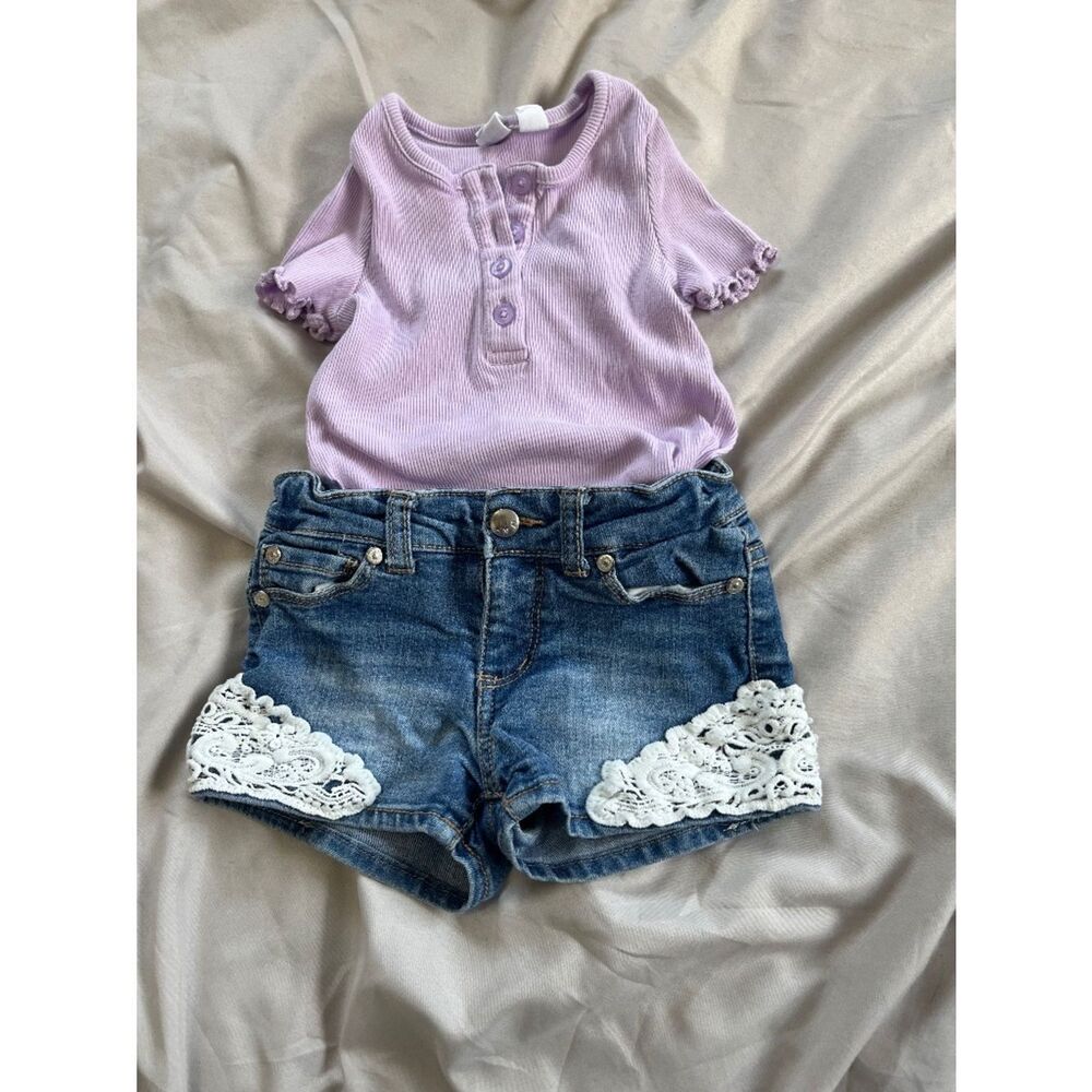 Kids short and top outfit size 4